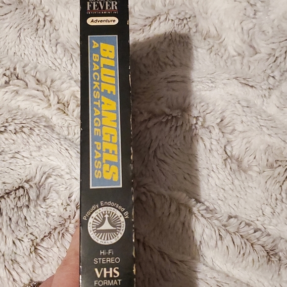 BLUE ANGELS A BACKSTAGE PASS VHS MUSIC BY TOM PETTY VAN HALEN NEW - Picture 3 of 6
